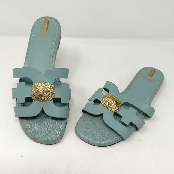Sam Edelman Shoes - Sam‎ Edelman Bay Radiant Slide Sandal Blue Size 7.5